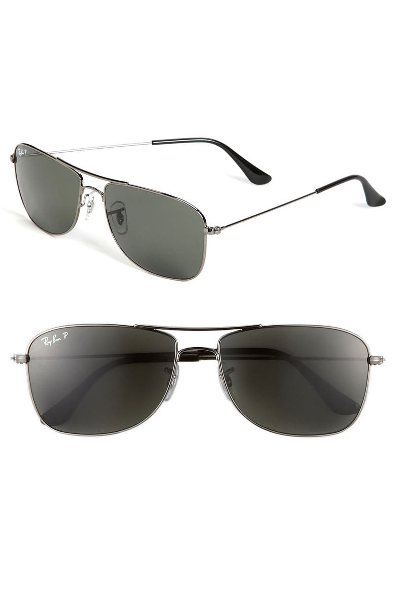 Ray Ban M Mod Caravan 59mm Polarized Aviator Sunglasses Nordstrom Ray Ban M Mod Caravan 59mm Polarized Aviator Sunglasses Nordstrom