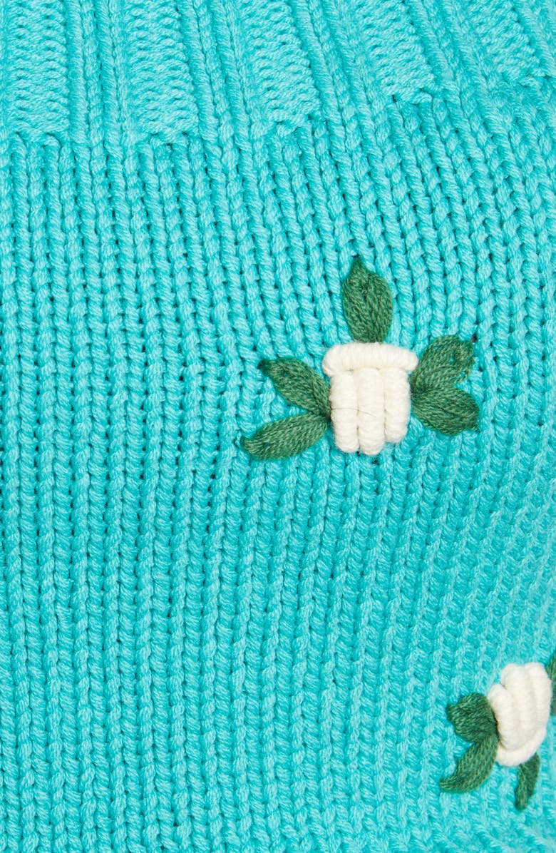 4SI3NNA Lorelei Floral Crop Sweater Tank Top, Alternate, color, 