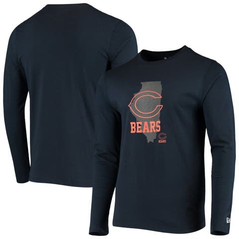 Nike Men's Long-sleeve Chicago Bears Legend Staff Practice T-shirt in Orange  for Men