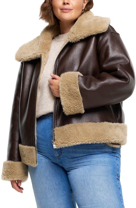 Bomber Coats Faux Women\'s Fur | Nordstrom