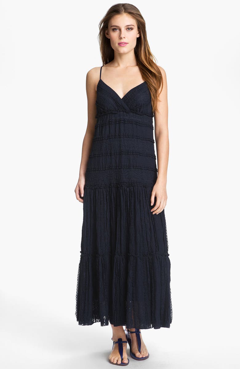 Eliza J Lace Inset Maxi Dress | Nordstrom