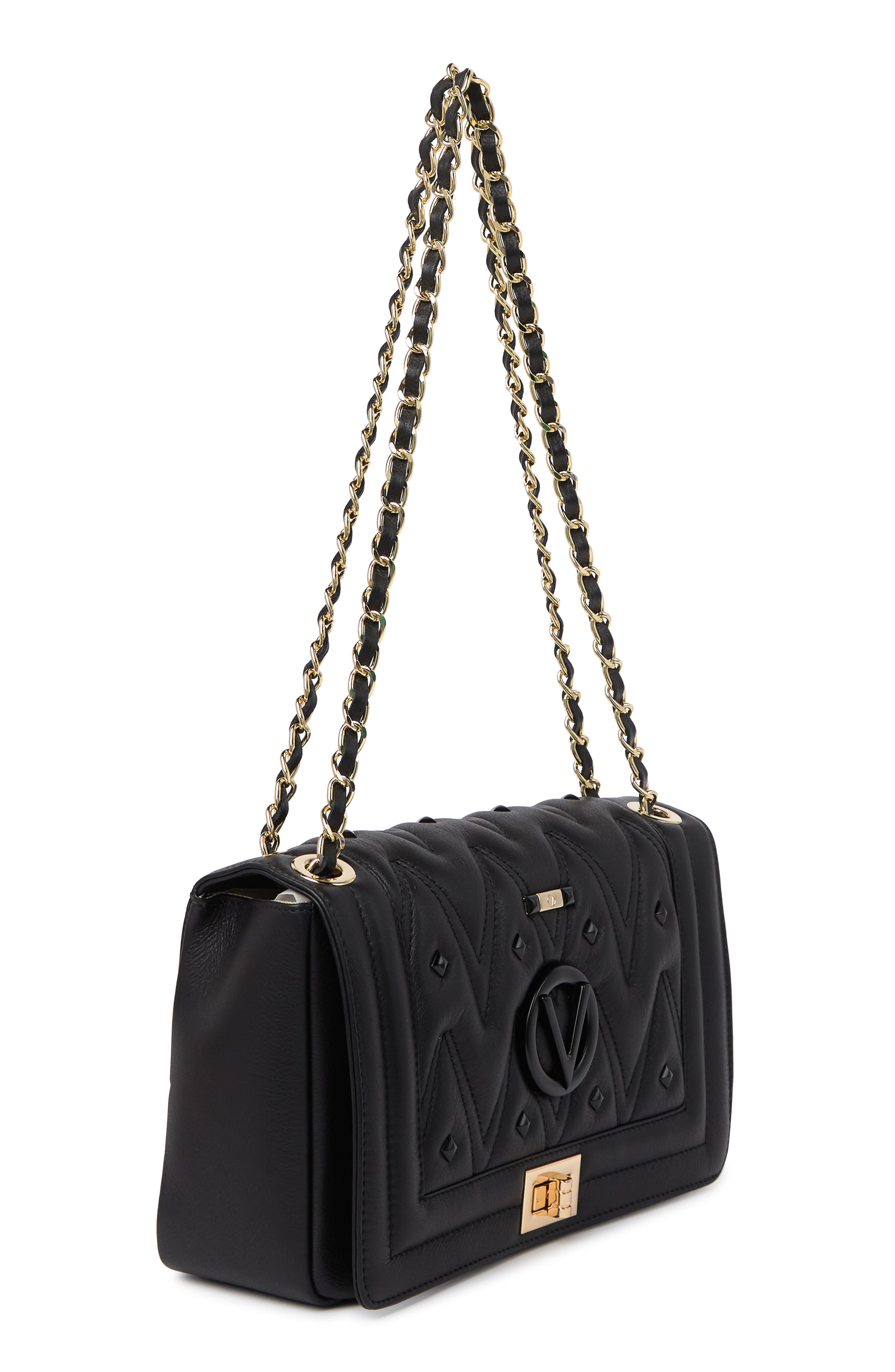 valentino black shoulder bag