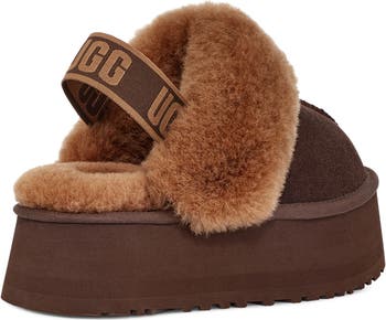 UGG® Funkette Genuine Shearling Slipper (Women) | Nordstrom
