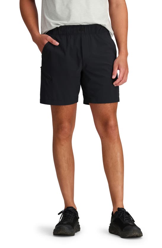 Shop Outdoor Research Astro Shorts In Black