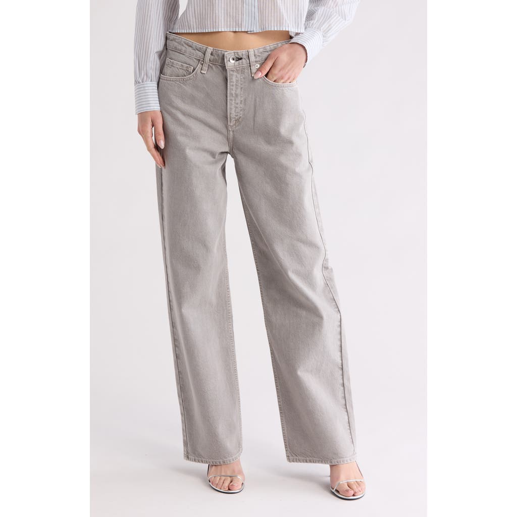 Rag & Bone High Waist Wide Leg Pants In High Rise
