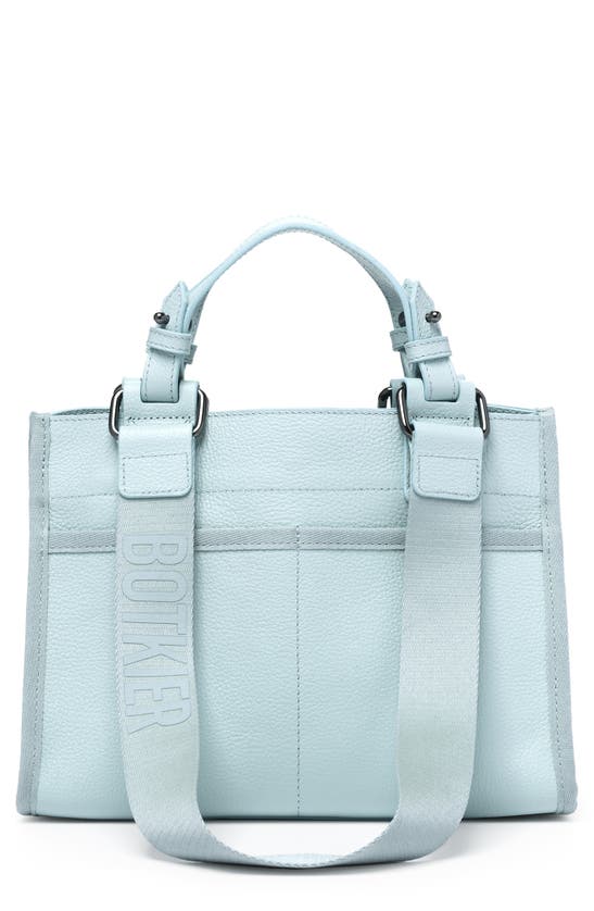 Botkier Bite Size Bedford Leather Tote Bag In River Blue