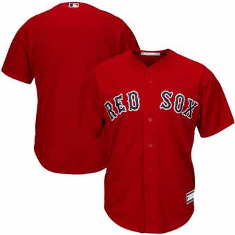  Boston Red Sox Big & Tall Replica Home Jersey (White