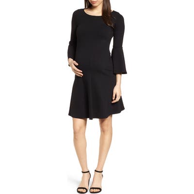 Isabella Oliver Natalia Maternity Dress, Black