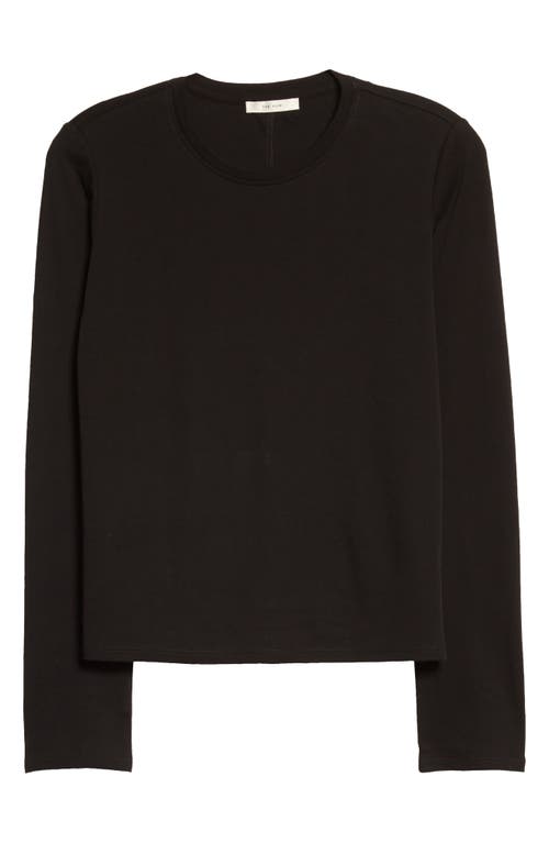 The Row Sherman Long Sleeve Cotton Jersey Top at Nordstrom,