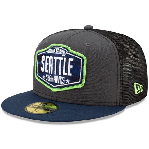 Seattle Seahawks New Era 2021 NFL Sideline Home Historic Logo 39THIRTY Flex  Hat - Gray