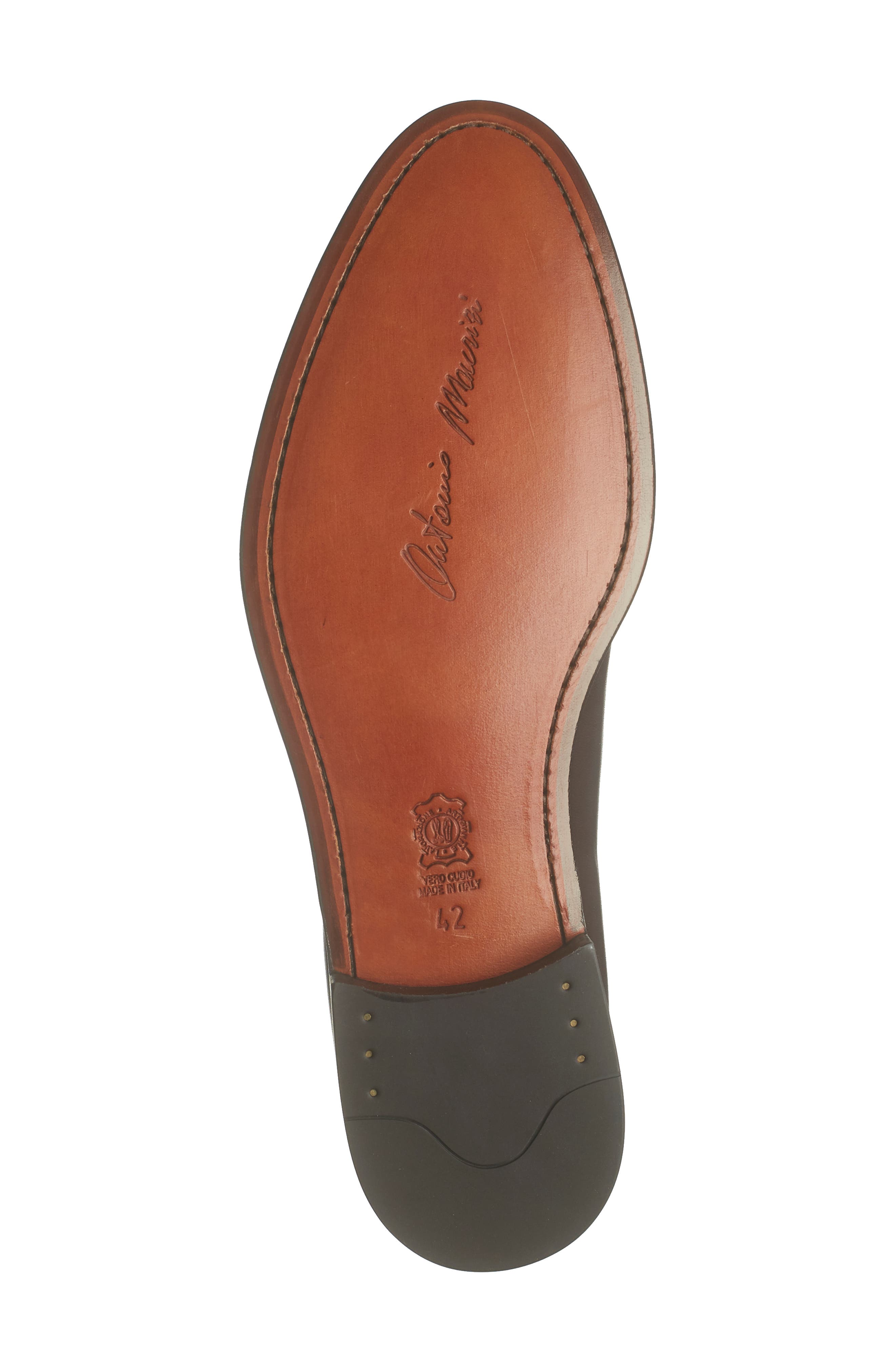 Antonio Maurizi Leather Tassel Loafer in Cognac at Nordstrom Rack, Size 42