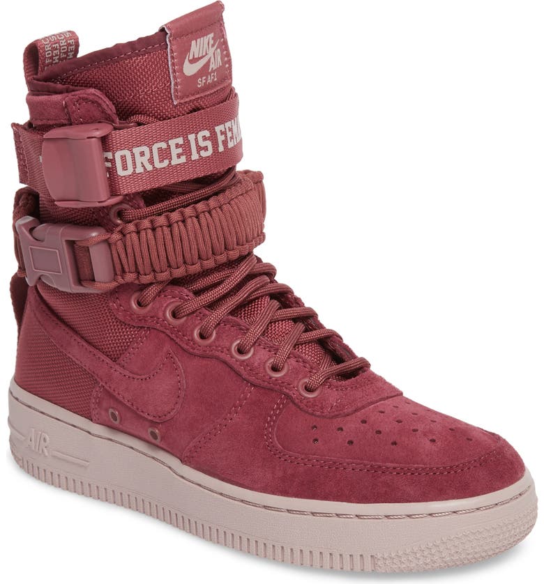 Womens Nike Air Force High Tops - Airforce Military