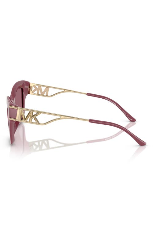Michael Kors 52mm Square Sunglasses In Purple