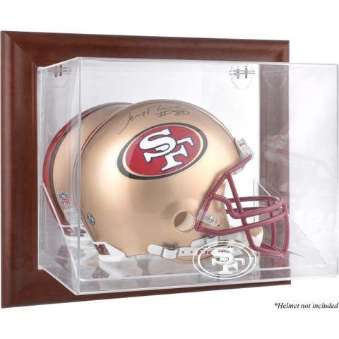 Philadelphia Eagles Black Framed Wall-Mountable Mini Helmet Display Case