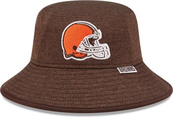 New Era Men's New Era Heather Brown Cleveland Browns Bucket Hat