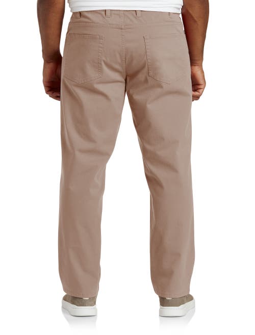 Oak Hill by DXL Straight-Fit 5-Pocket Pants at Nordstrom, X