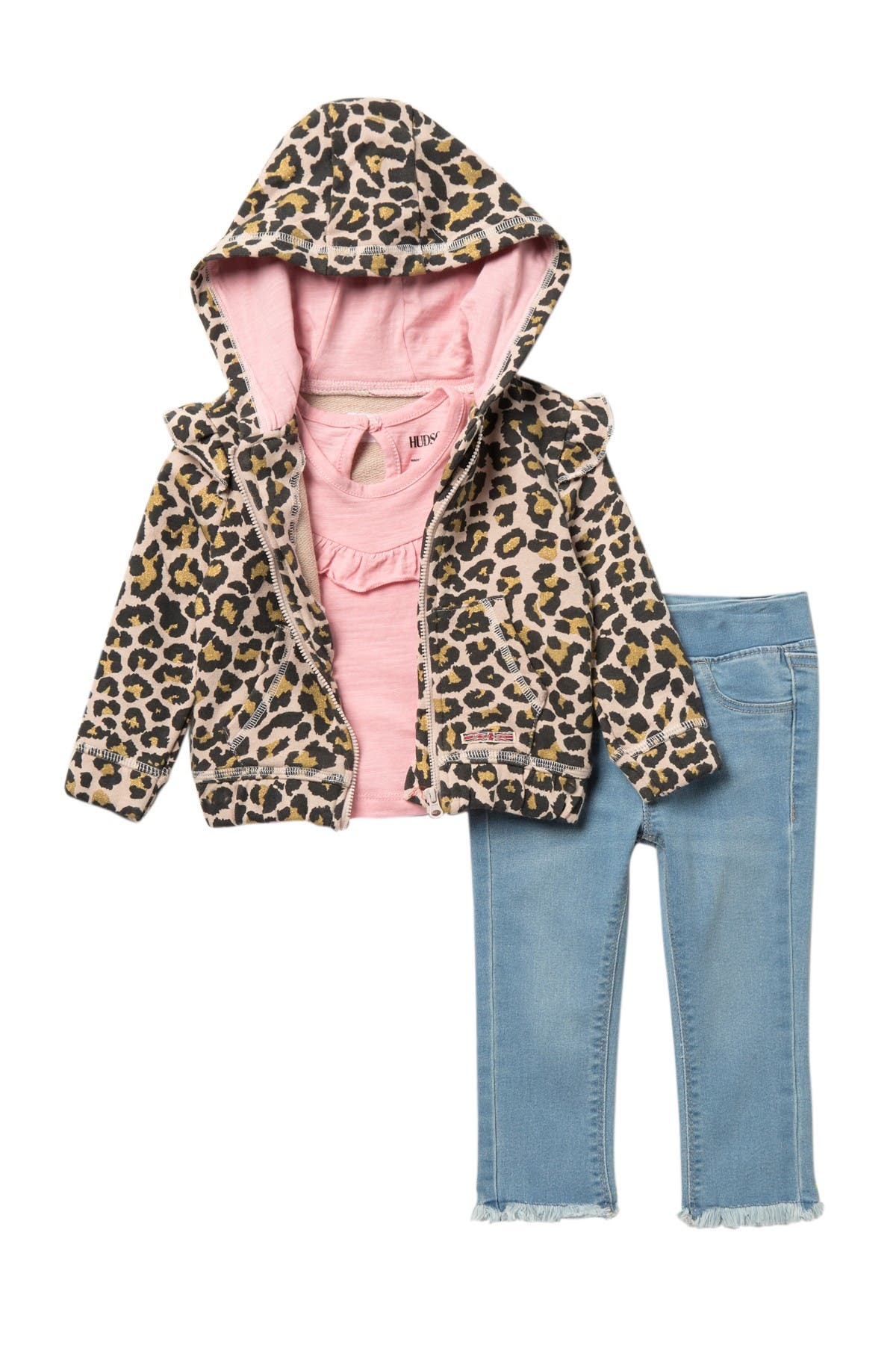 hudson leopard jeans