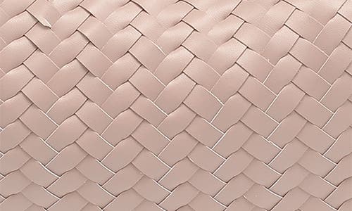 Moda Luxe Woven Circle Shoulder Bag In Natural