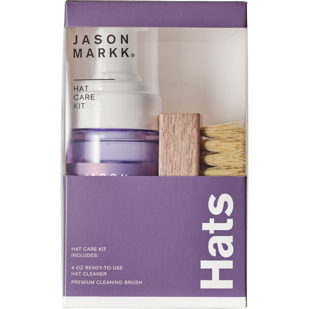 Shop Jason Markk Hat Care 2-piece Cleaning Kit In White/purple