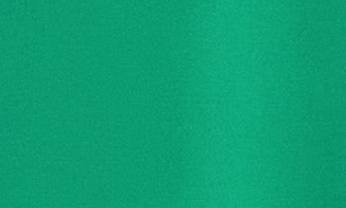 English Factory Puff Sleeve Shift Minidress In Kelly Green