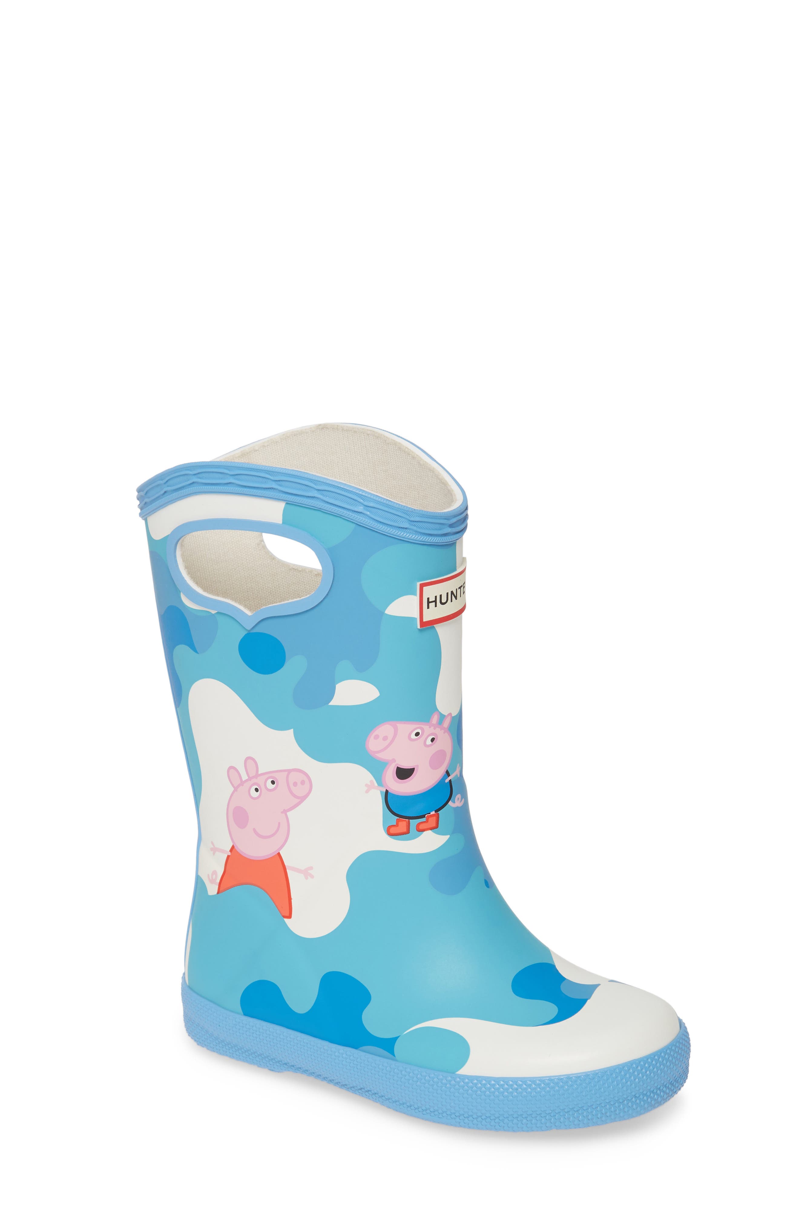 peppa pig rain boots size 8