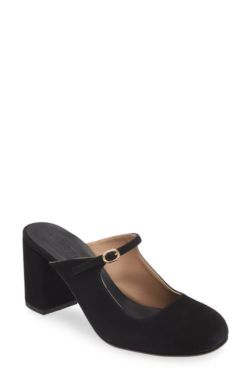 Shop Cordani Shayna Mary Jane Mule In Crosta Nero