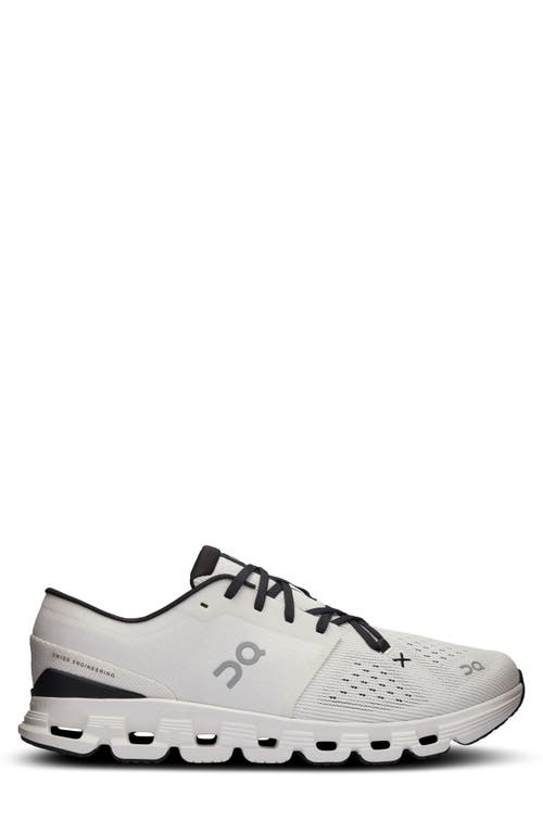 Shop On Cloud X 4 Training Shoe In Ivory/black