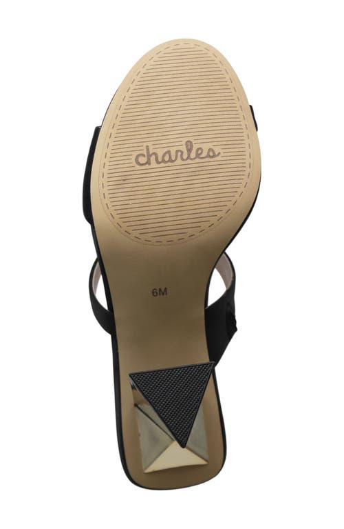 Shop Charles By Charles David Kami Slide Sandal In Black