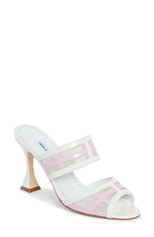 MANOLO BLAHNIK MANOLO BLAHNIK AVESPAMU SLIDE SANDAL 