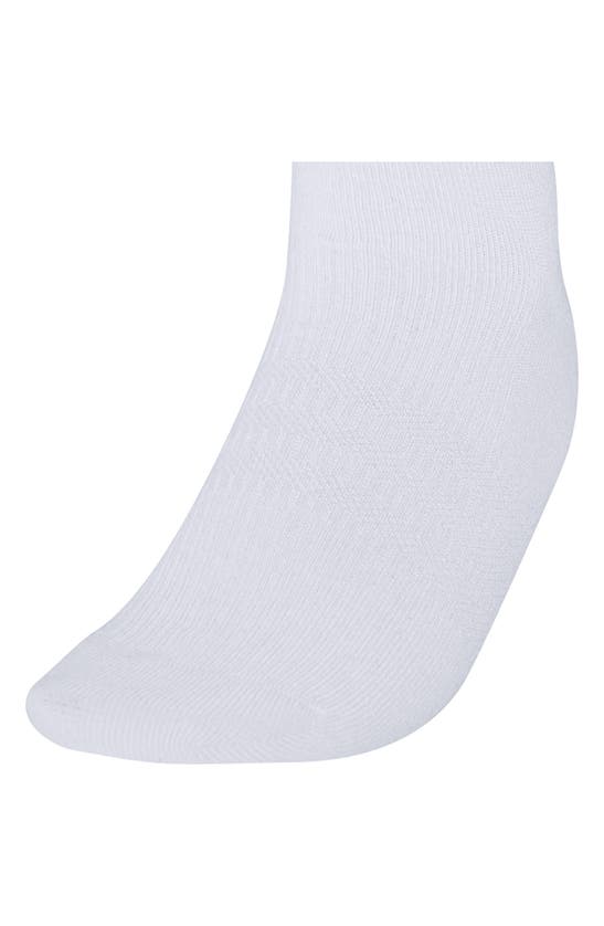 Shop Adidas Originals Superlite 3.0 6-pack Ankle Socks In White/ Black/ Grey