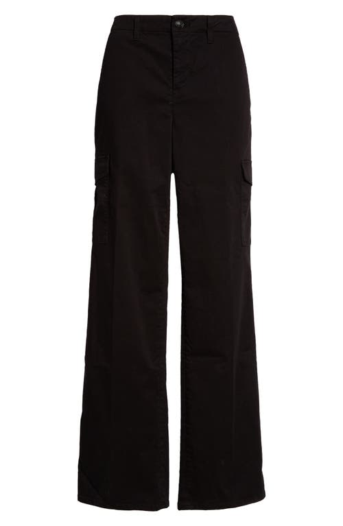 L Agence Zoella High-rise Treck Trousers In Black