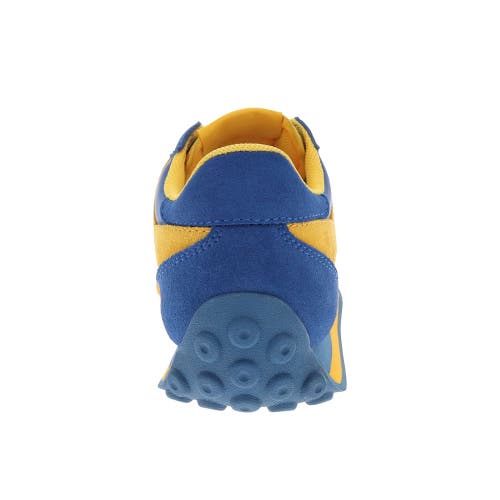 Shop Pony Run 78 Sneakers In Blue/yellow