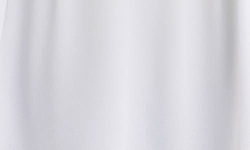 Nydj Pleated Yoke Long Sleeve Peasant Blouse In Optic White