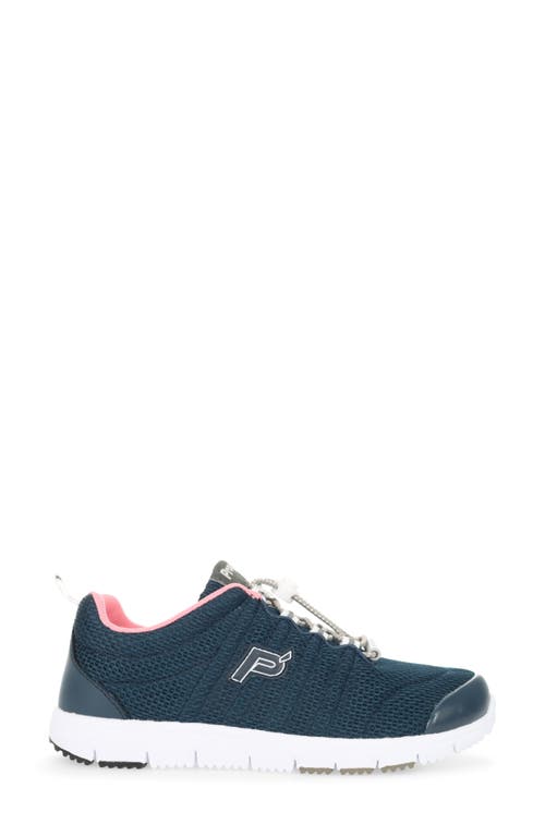 Shop Propét Travel Walker Ii Running Shoe In Navy/melon