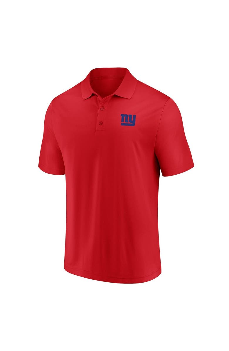 Men's Fanatics Branded Royal/Red New York Giants Home and Away 2-Pack Polo  Set