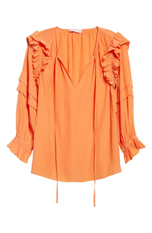RAMY BROOK RAMY BROOK SAMIRA RUFFLE TOP 