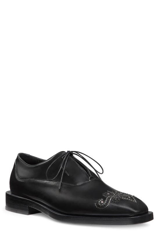 STUART WEITZMAN STUART WEITZMAN ROYCE RUNWAY EMBELLISHED WINGTIP OXFORD