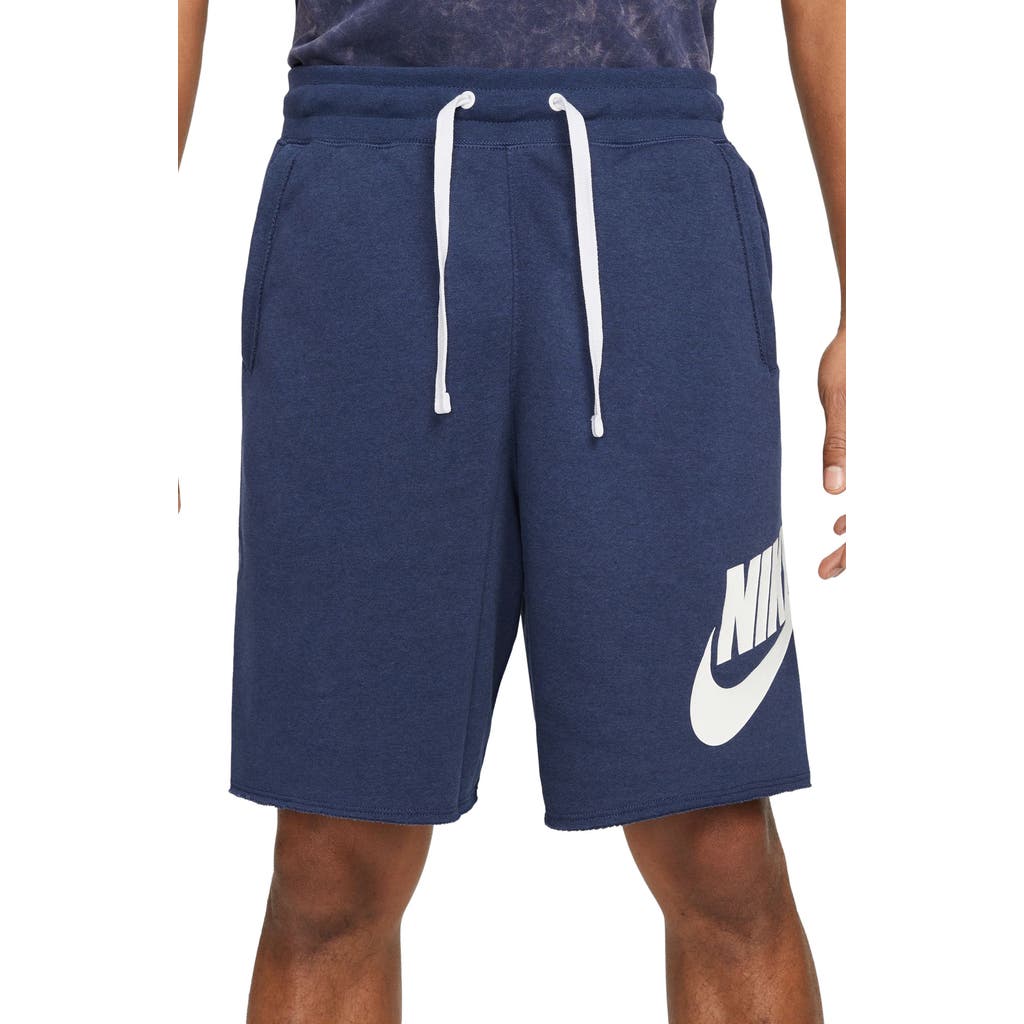 Nike Club Alumni Sweat Shorts In Blue