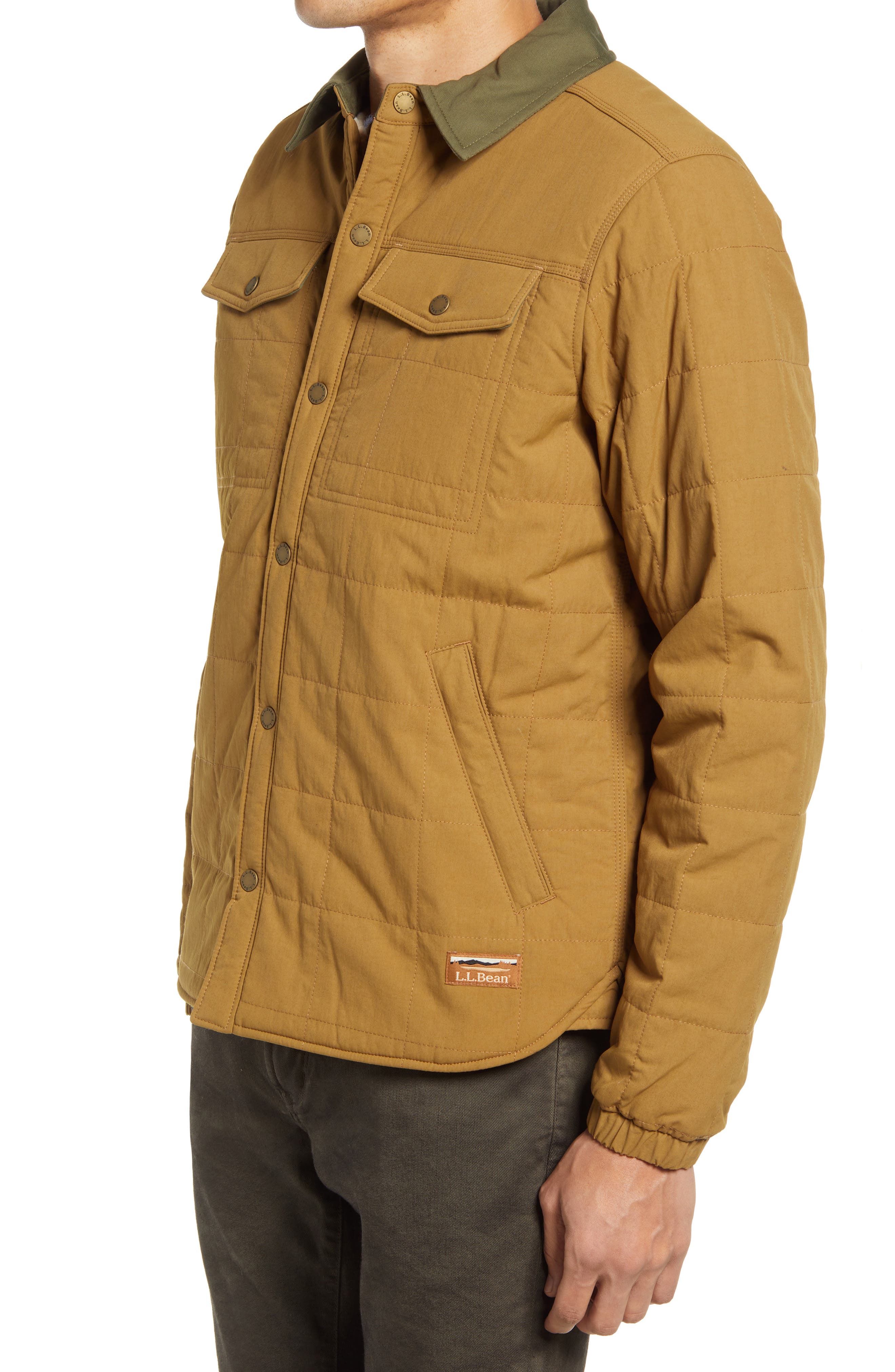 ll bean shirt jacket