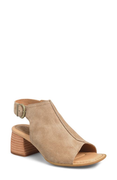 Børn Sage Ankle Strap Sandal in Taupe Suede 