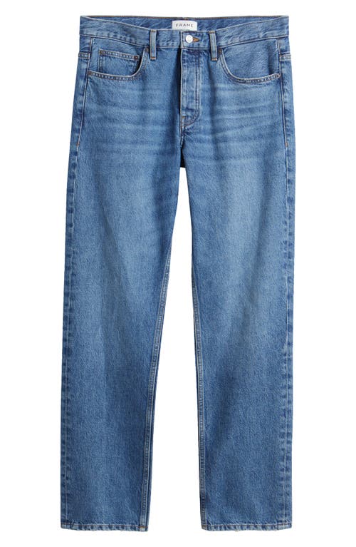 Frame Men's Straight-leg Jeans In Blue Gold
