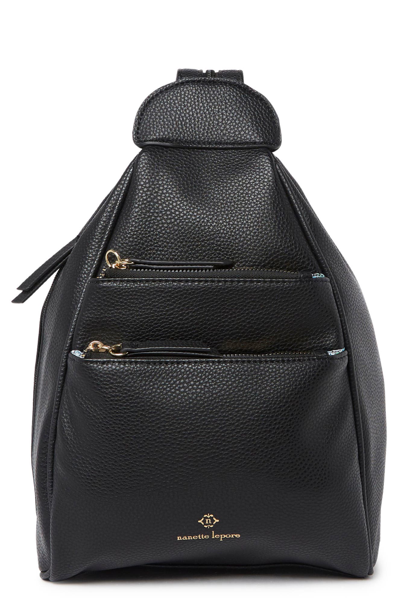 nanette lepore black backpack
