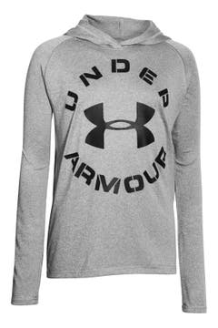 Under Armour HeatGear® Hooded Running T-Shirt (Big Boys) | Nordstrom