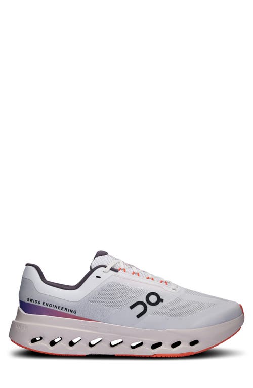 Shop On Cloudsurfer Next Running Shoe In White/flame