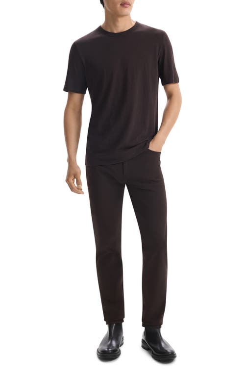Theory Short Sleeve Regular Fit T-shirt In Hickory