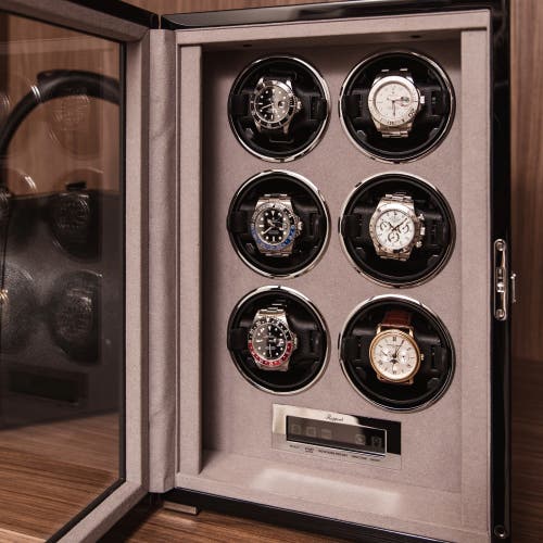 Rapport London Formula Six Watch Winder In Black