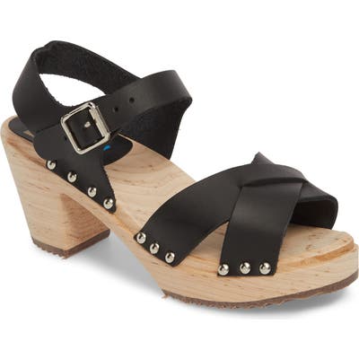 Mia Gertrude Platform Sandal, Black