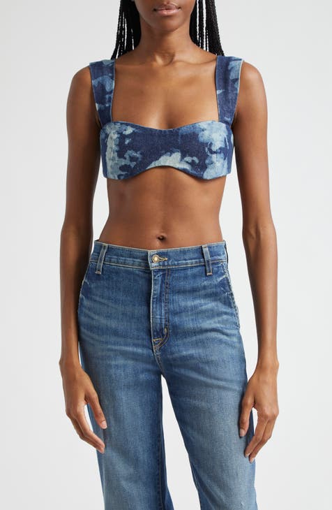 Bubi Denim Crop Top