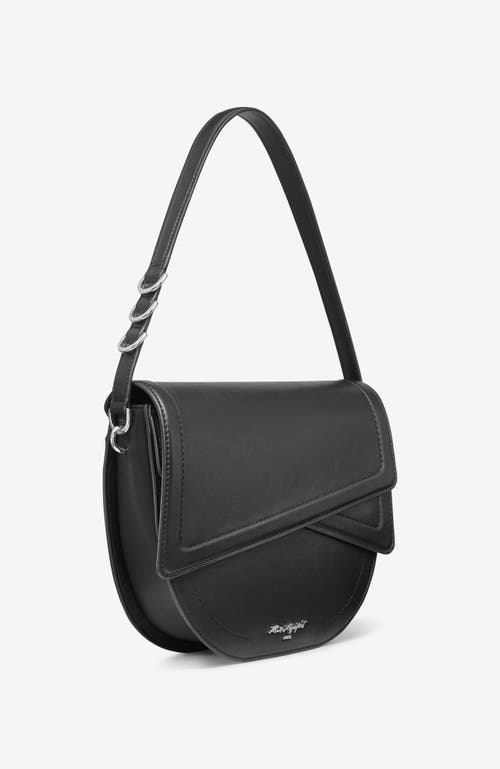 Shop Karl Lagerfeld Paris Deauville Medium Shoulder Bag In Black