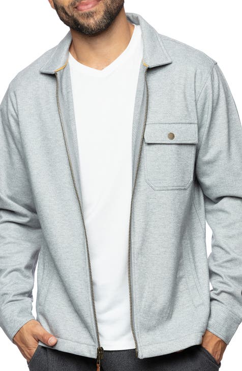 ESSENTIAL OVERSIZED KNITTED CARDIGAN - LIGHT GREY - Bellfield Clothing